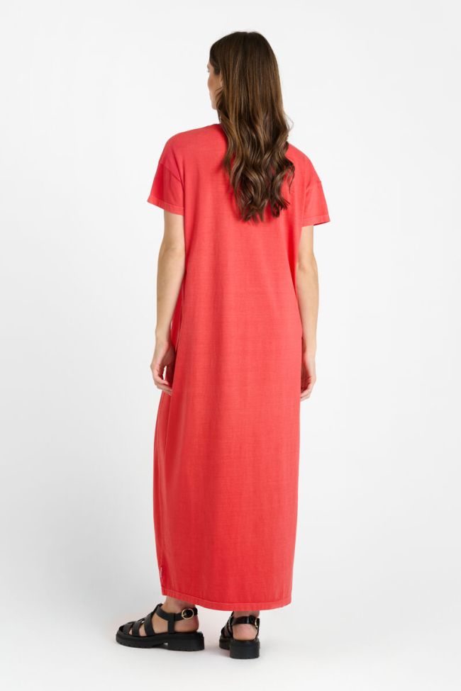 Langes kleid Rojo