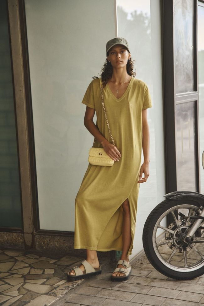 Langes kleid Rojo