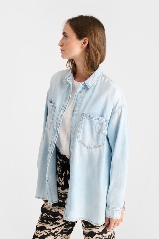 Hemd Tulipe in blau