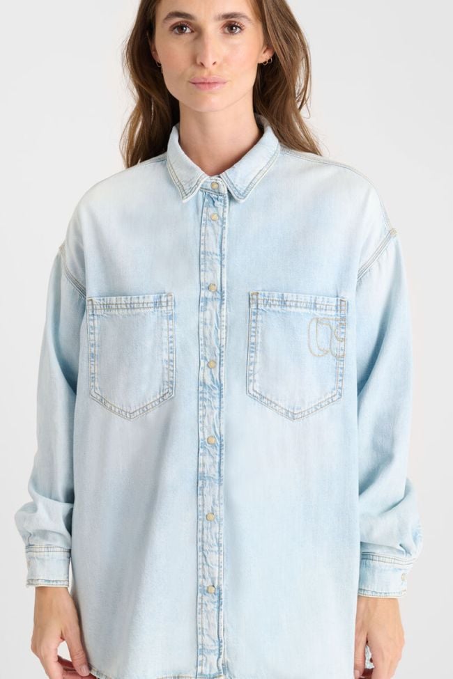 Hemd Tulipe in blau