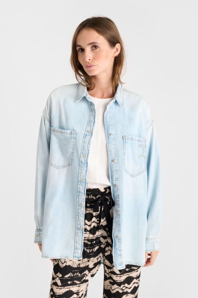 Hemd Tulipe in blau