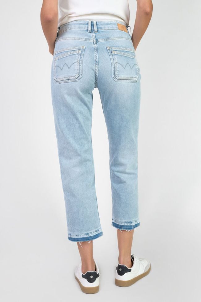 Jeans 400/17 mom Valy high waist 7/8 destroy blau Nr.5