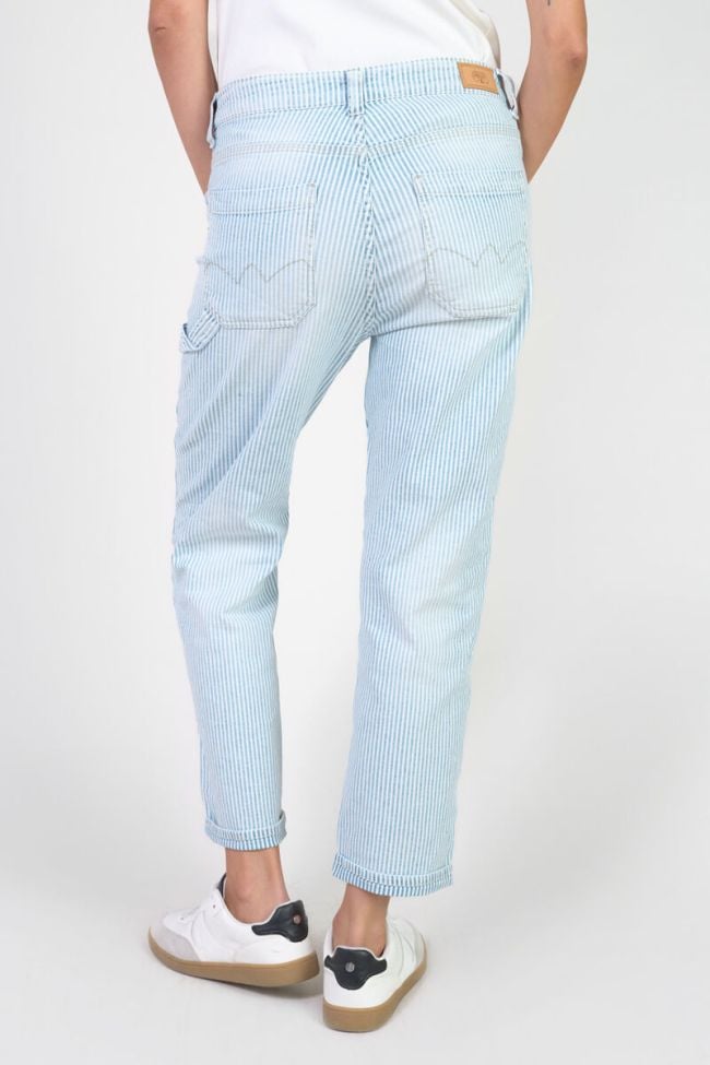 Jeans 400/60 girlfriend Union High Waist blau