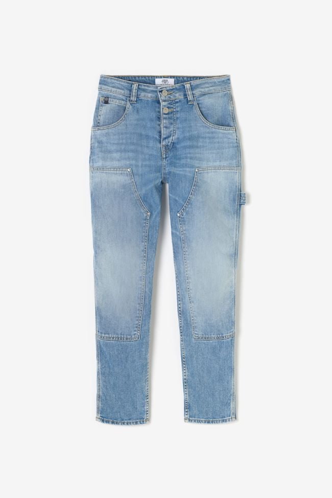 Jeans 400/60 girlfriend Work high waist blau Nr.4