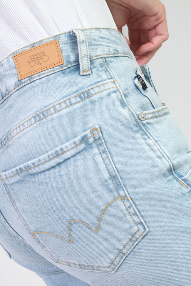 Jeans boyfit Cosy pocket 7/8 blau Nr.5