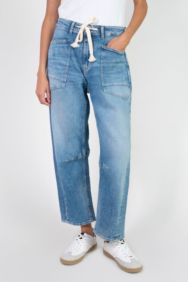 Jeans balloon Madie mit High Waist blau N°4
