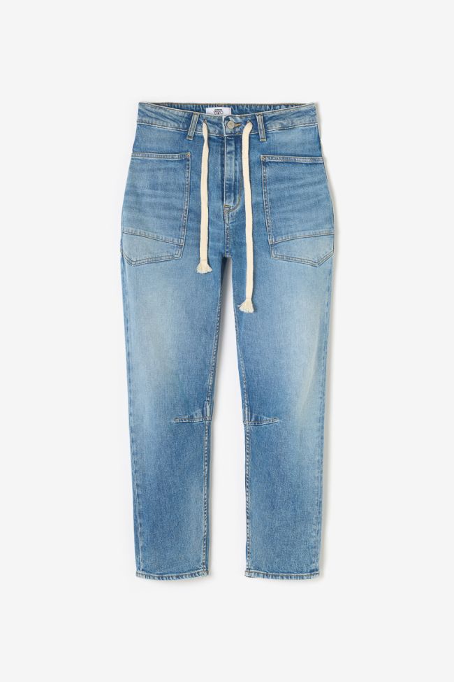 Jeans balloon Madie mit High Waist blau N°4