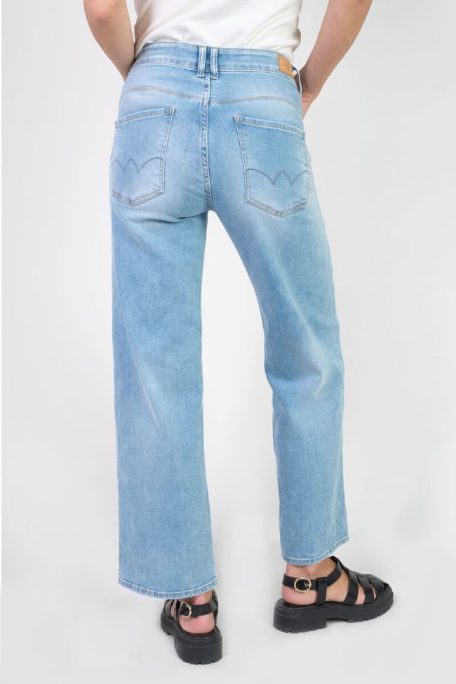 Jeans pulp wide leg high waist 7/8 blau Nr.4