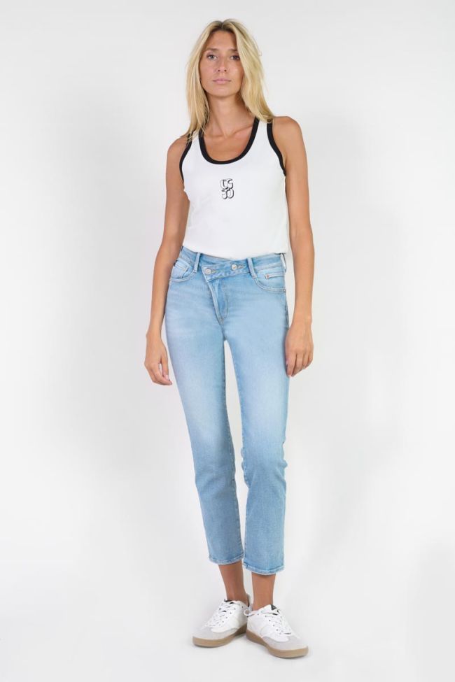 Jeans pulp regular Zep high waist 7/8 blau Nr.5