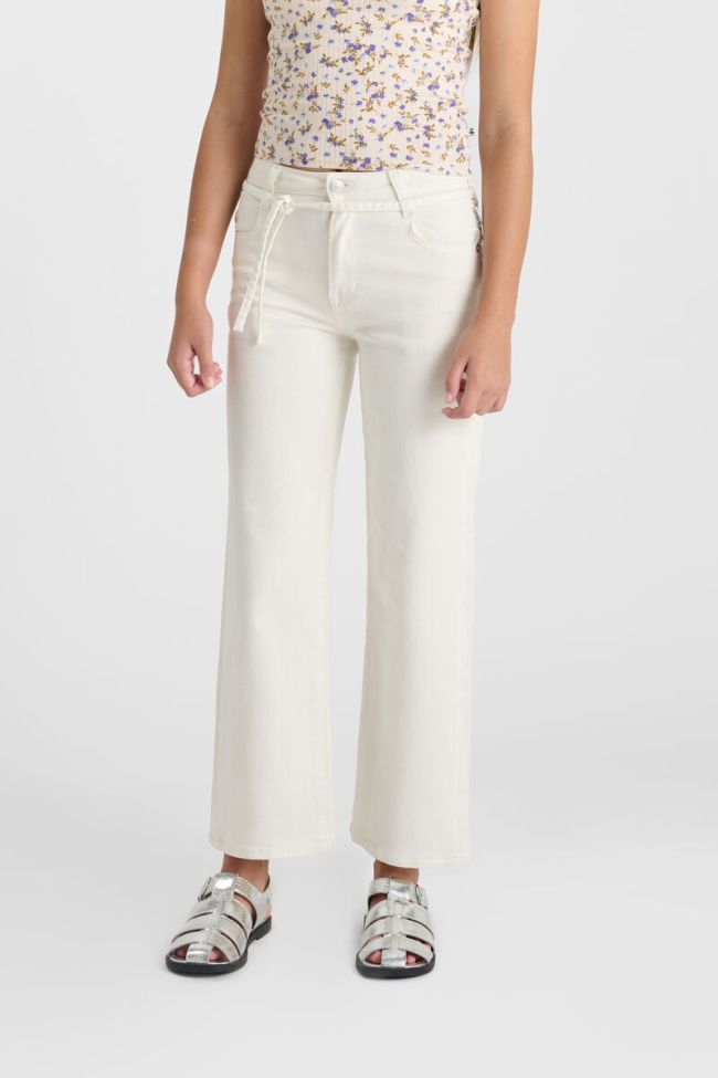 Jeans Alexgi wide leg high waist weiß