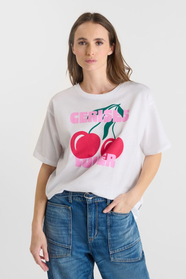 T-shirt Spears in weiß