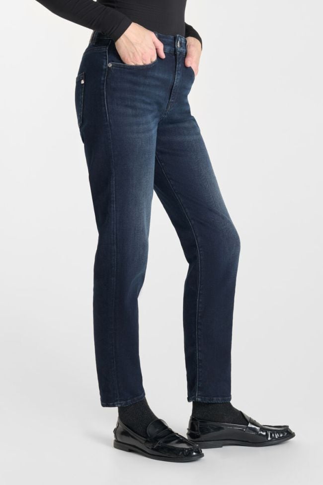 Jeans 400/17 mom high waist 7/8 blau-schwarz Nr.1