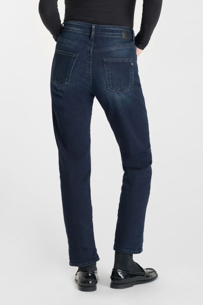 Jeans 400/17 mom high waist 7/8 blau-schwarz Nr.1