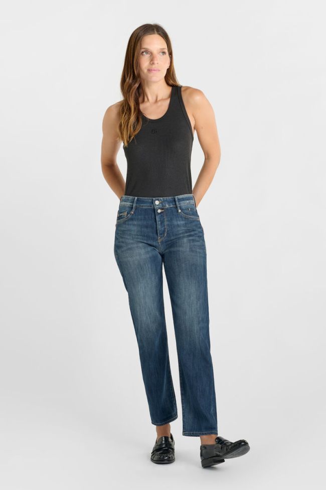 Jeans 400/18 Mom Basic high waist  7/8  blau Nr. 2