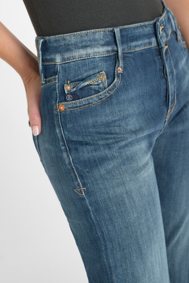 Jeans 400/18 Mom Basic high waist  7/8  blau Nr. 2
