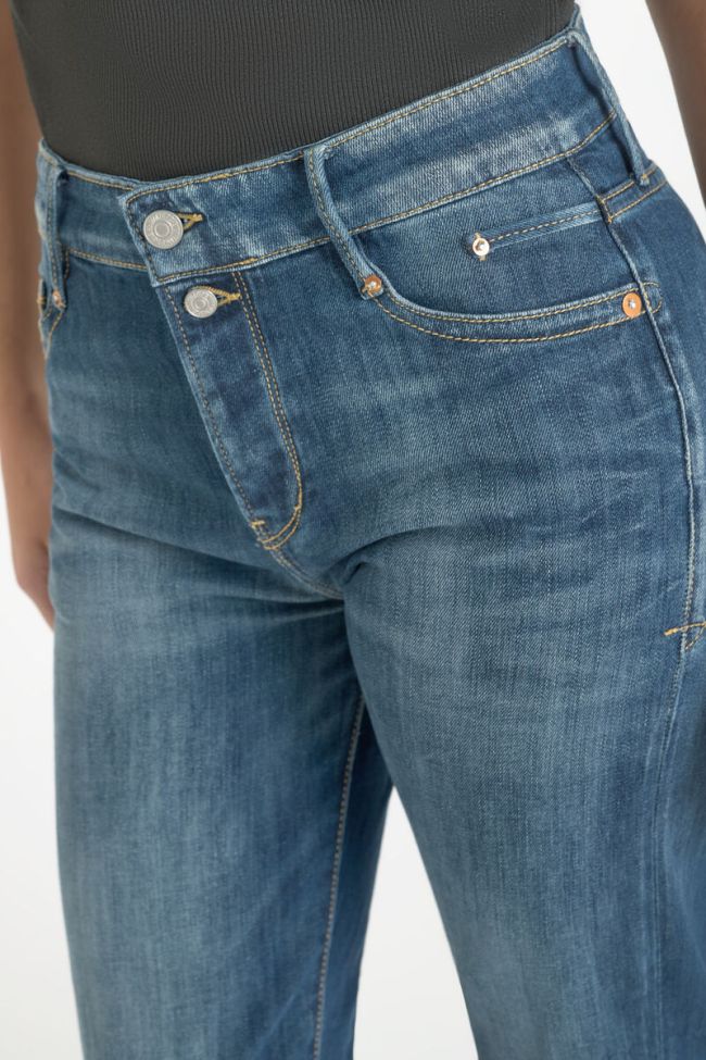 Jeans 400/18 Mom Basic high waist  7/8  blau Nr. 2