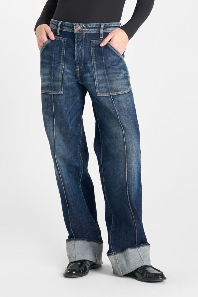 Jeans 400/28 regular loose Yavi high waist blau Nr.2