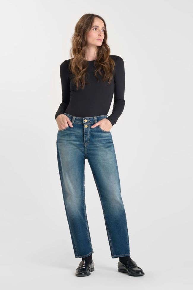 Jeans 400/60 girlfriend Clelia high waist blau Nr.3