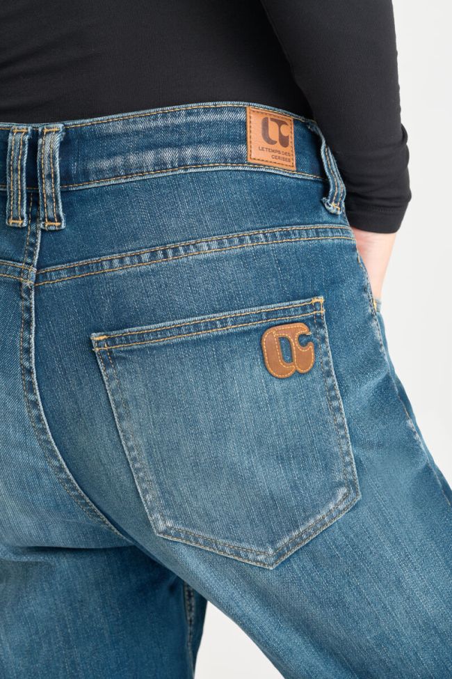Jeans 400/60 girlfriend Clelia high waist blau Nr.3