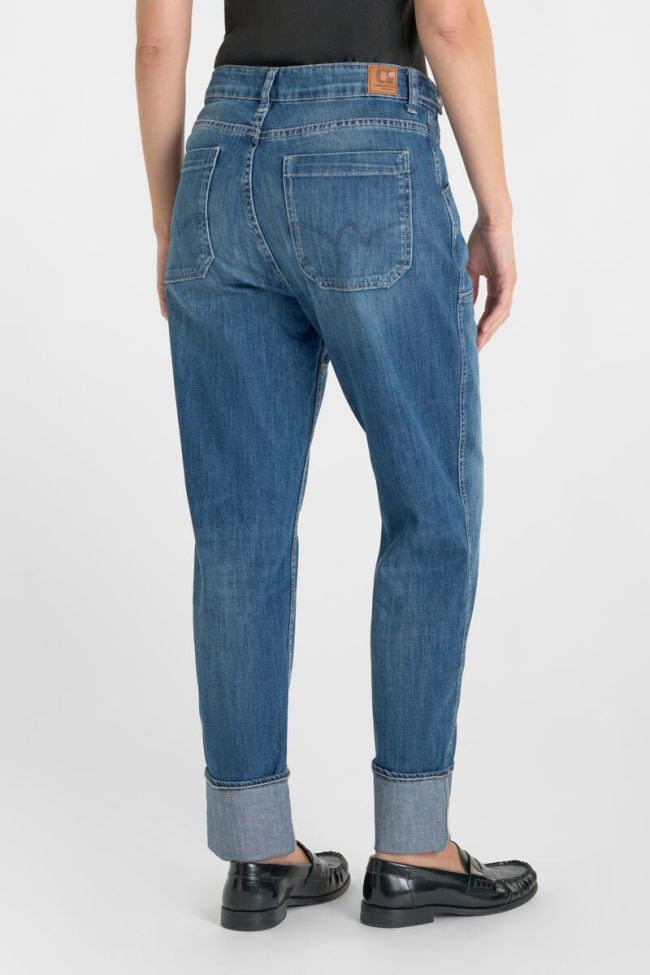 Jeans 400/60 girlfriend Elia high waist blau Nr.1
