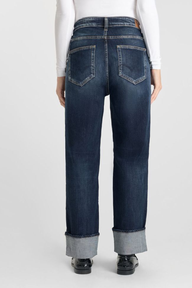 Jeans 400/60 girlfriend Jama high waist blau Nr.2