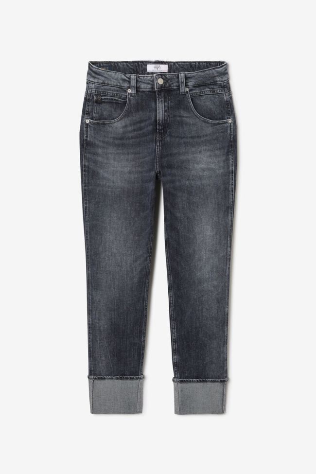 Jeans 400/60 girlfriend Jama high waist grau Nr.1