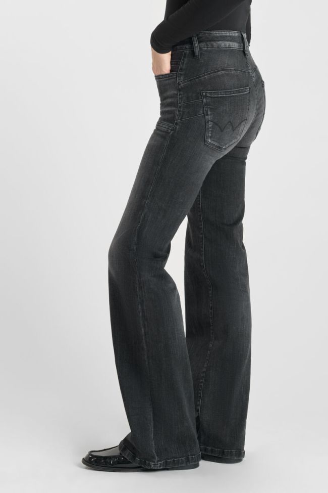 Jeans pulp flare Hooks high waist schwarz Nr.1