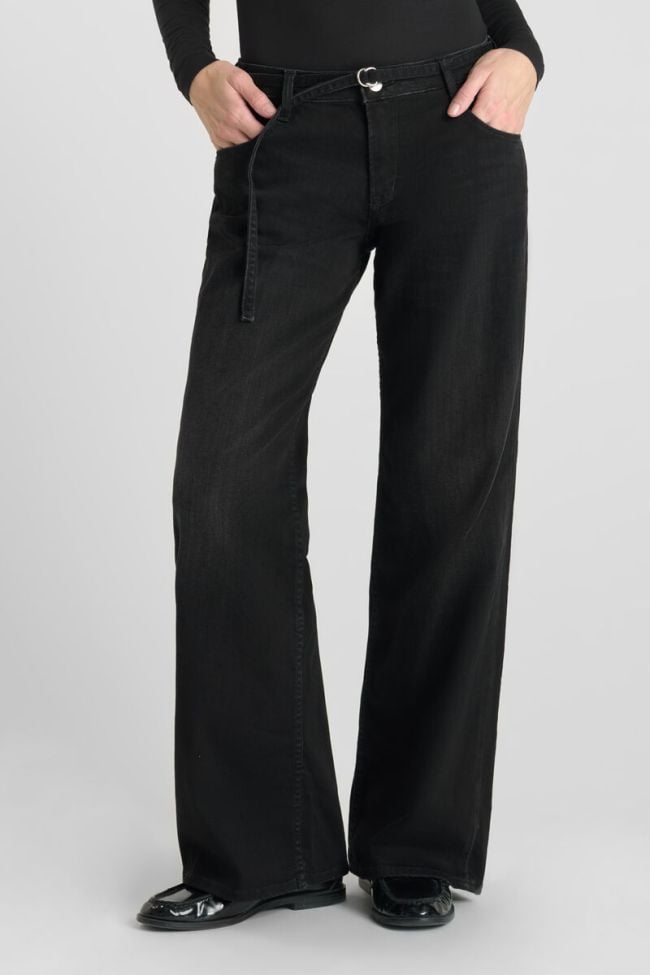 Jeans wide leg Lauryn jab schwarz Nr.1
