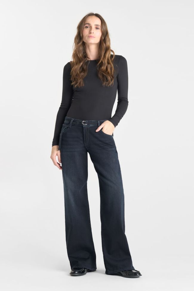 Jeans wide leg Lauryn jab blau-schwarz Nr.1