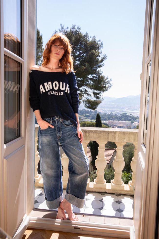 Jeans regular loose Leal blau Nr.3