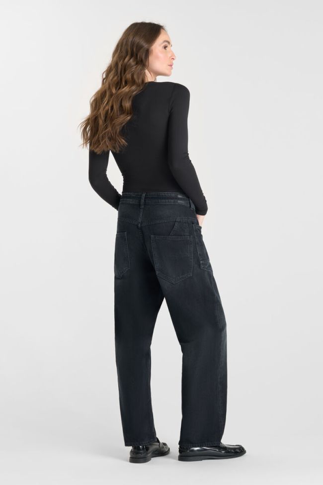 Jeans balloon Madie high waist blau-schwarz Nr.1