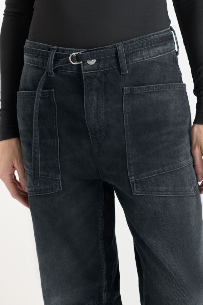 Jeans balloon Madie high waist blau-schwarz Nr.1