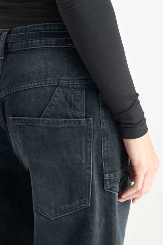 Jeans balloon Madie high waist blau-schwarz Nr.1