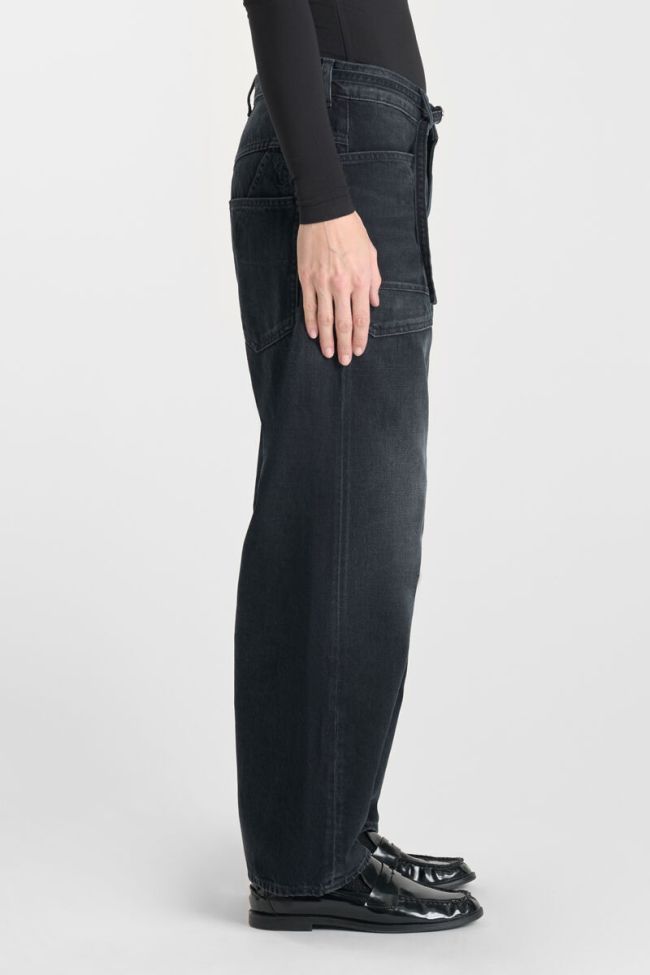 Jeans balloon Madie high waist blau-schwarz Nr.1