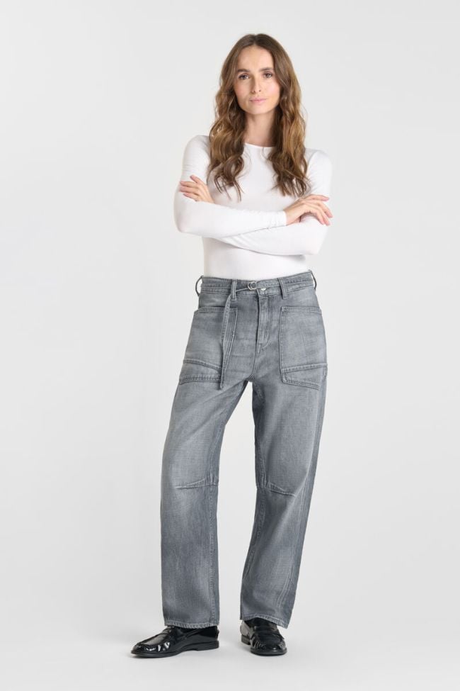 Jeans balloon Madie high waist grau Nr.3