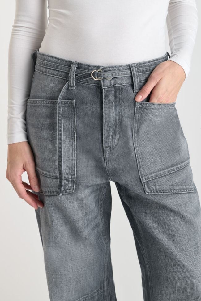 Jeans balloon Madie high waist grau Nr.3