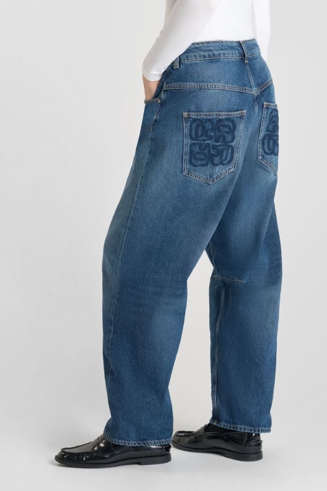 Jeans balloon Madie kahiki high waist blau Nr.2