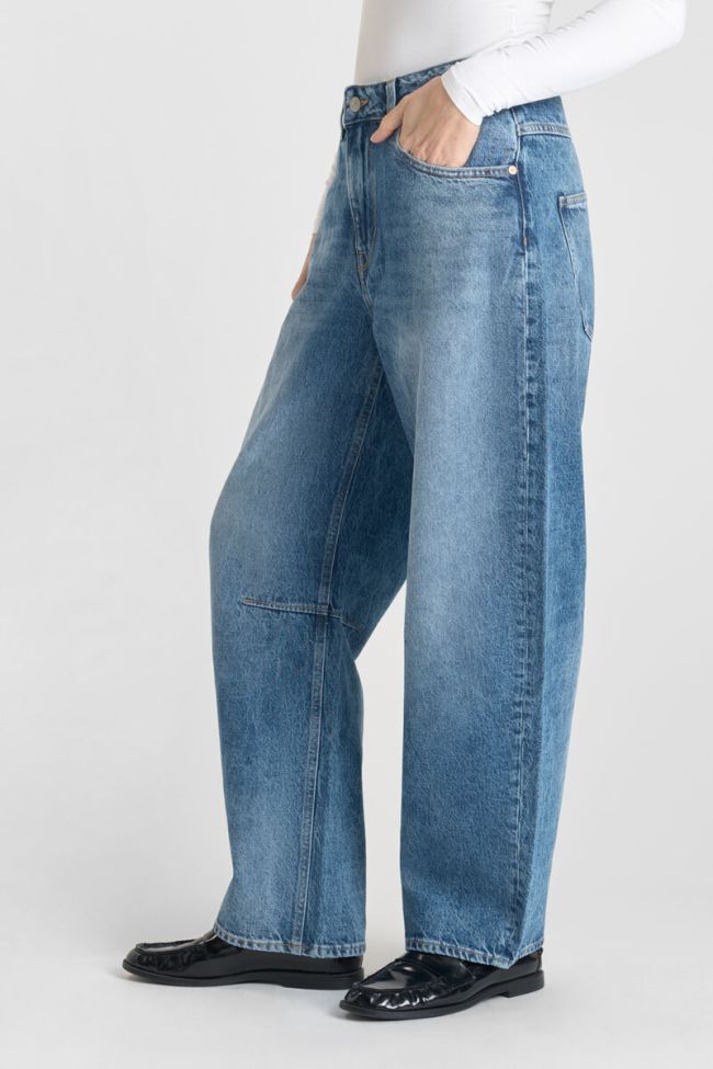 Jeans balloon Madie leder high waist blau Nr.4