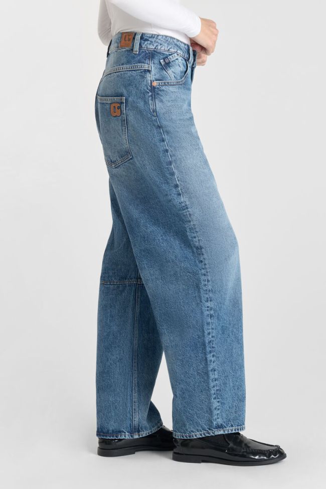 Jeans balloon Madie leder high waist blau Nr.4
