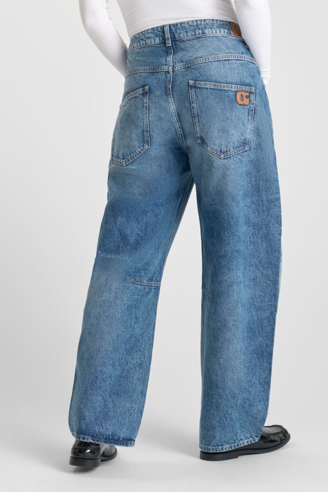 Jeans balloon Madie leder high waist blau Nr.4
