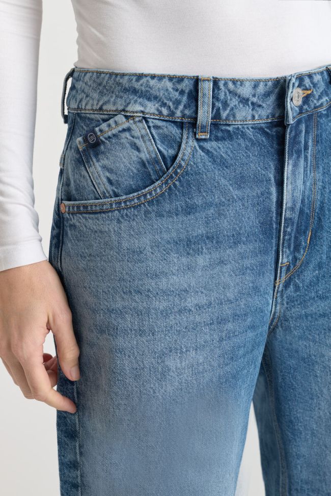 Jeans balloon Madie leder high waist blau Nr.4