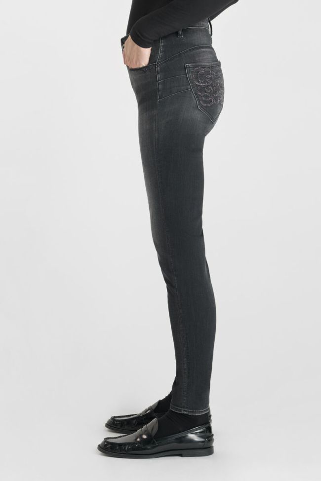 Jeans pulp slim Ole high waist 7/8 schwarz Nr.1