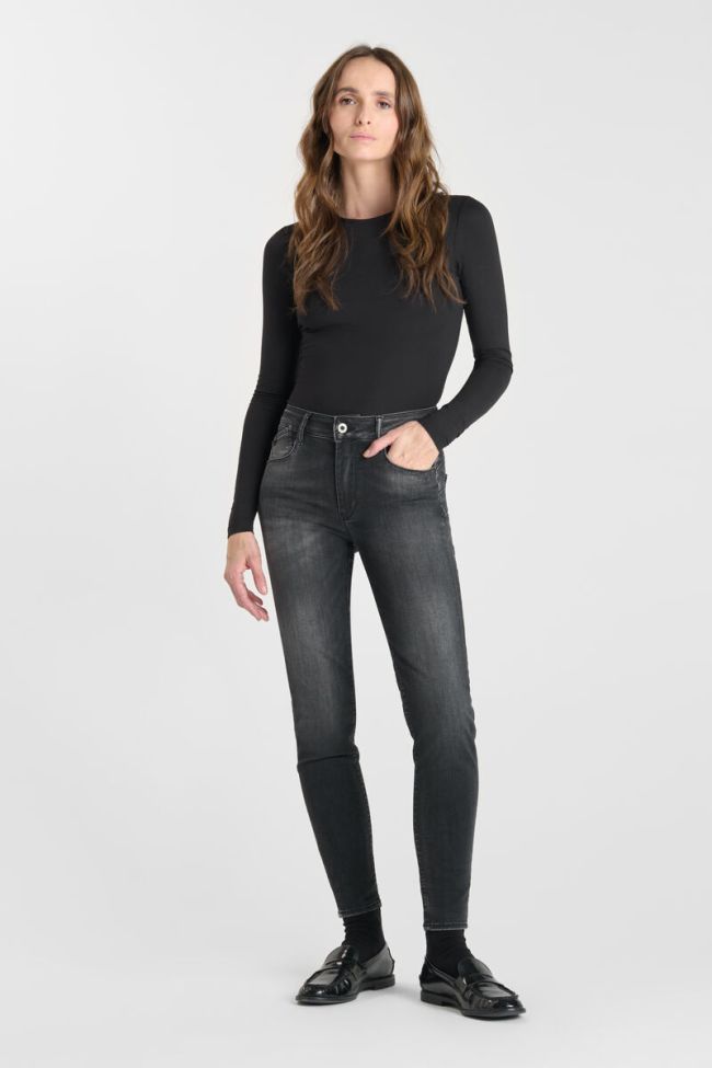 Jeans pulp slim Ole high waist 7/8 schwarz Nr.1