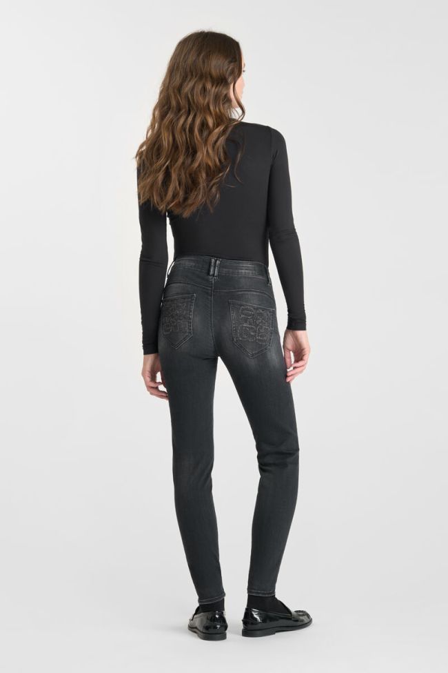 Jeans pulp slim Ole high waist 7/8 schwarz Nr.1