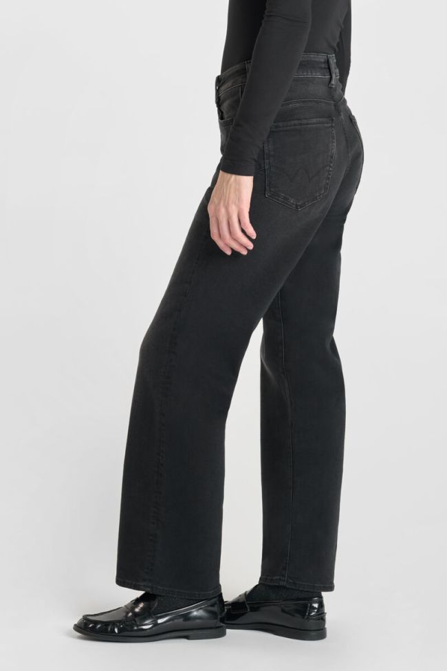 Jeans pulp wide leg high waist 7/8 schwarz Nr.1