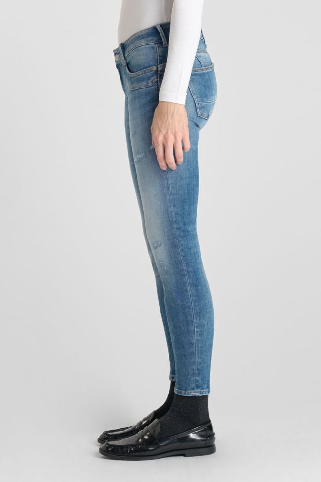 Jeans pulp slim Yulo 7/8 destroy blau Nr.3