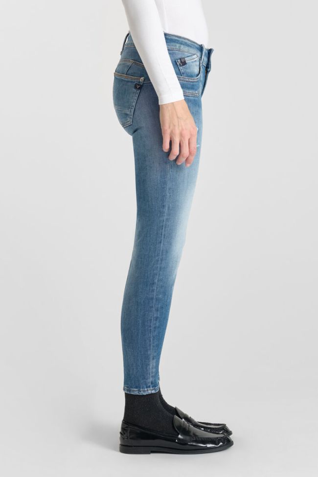 Jeans pulp slim Yulo 7/8 destroy blau Nr.3