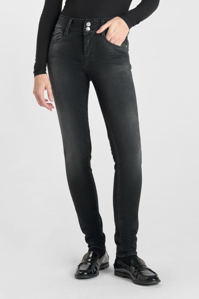 Jeans ultra pulp slim Yuto high waist schwarz Nr. 1