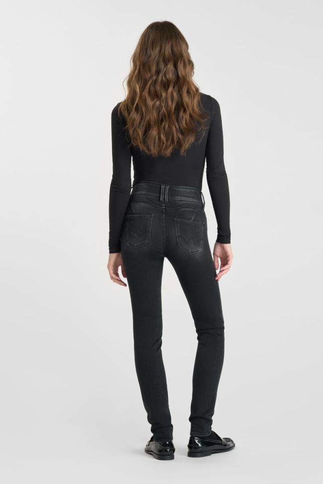 Jeans ultra pulp slim Yuto high waist schwarz Nr. 1