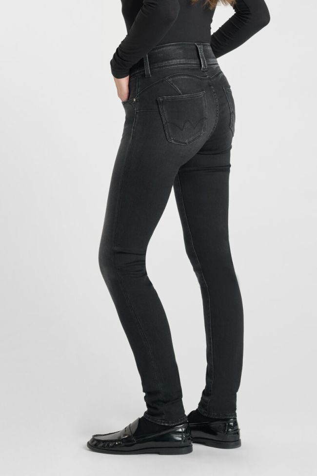 Jeans ultra pulp slim Yuto high waist schwarz Nr. 1